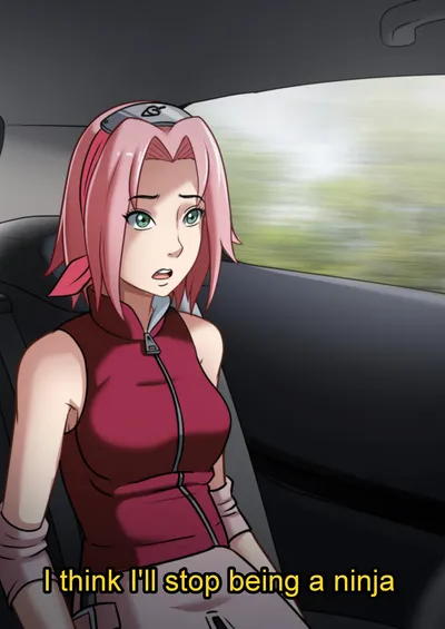 Waifu Taxi – Sakura Haruno Comic Porn page 1