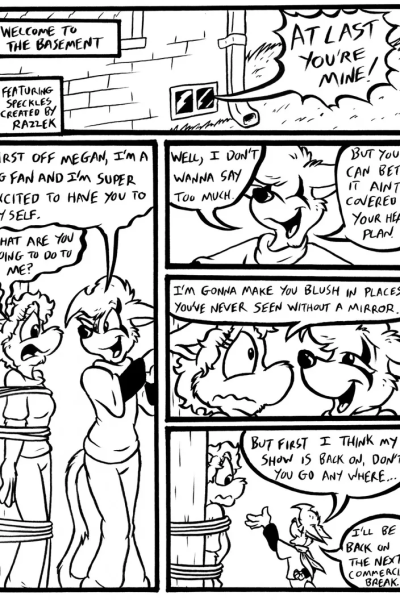 Welcome To The Basement Comic Porn page 1