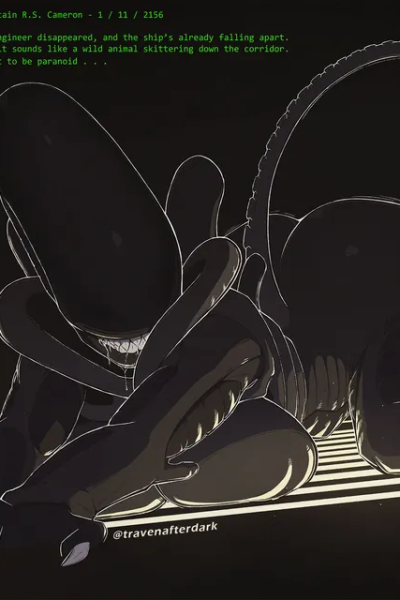 Xenomorph Backshots Comic Porn page 1