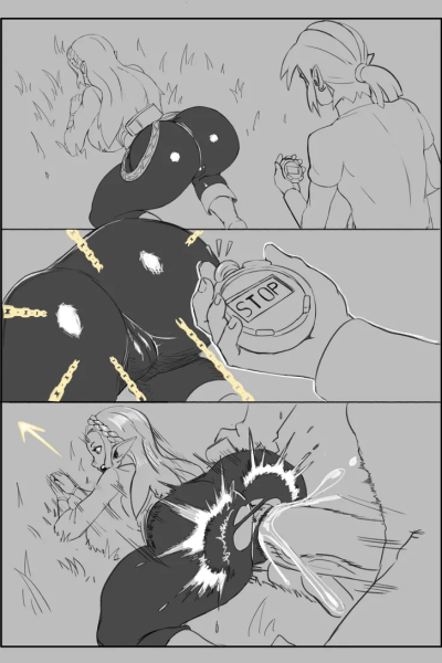 Zelda Time Stop Comic Porn page 1