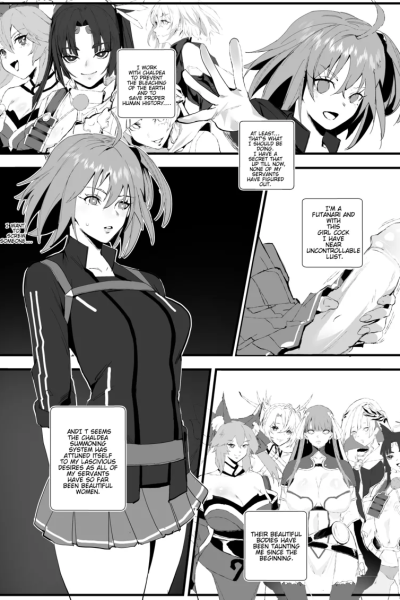 Sexual Experiment Chaldea – Corruption Klironomia Comic Porn page 1