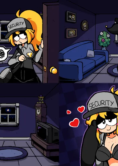 Vanessa Shelley After A Long Day Of Hard Work Comic Porn page 1